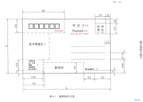 明信片标准尺寸规格- 精美明信片